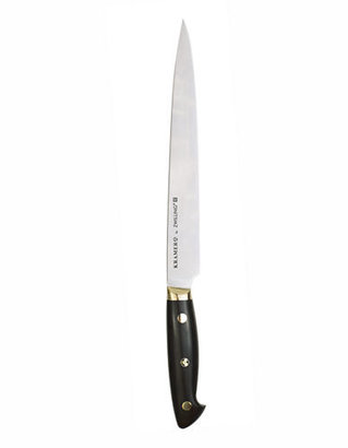 Bob Kramer Euroline Carbon Collection Carving Knife 9 inch  220 mm-BROWN-One Size