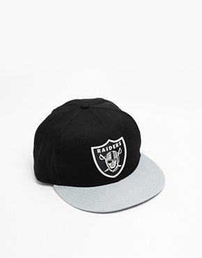 New Era 59Fifty Raiders Snapback Cap - Black/gray