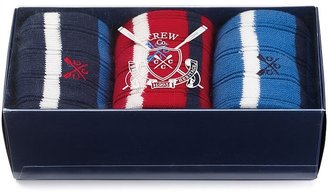 Crew Clothing 3 Pack Rugby Socks