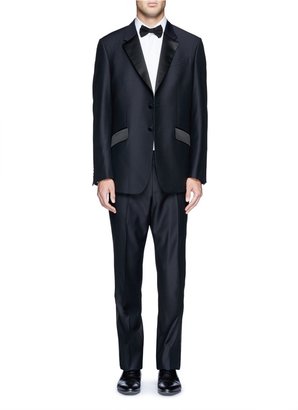 Paul Smith Contrast satin lapel tuxedo suit