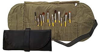 Bdellium Tools Studio Professional Makeup Brush Roll-Up Pouch (Black) (Bushes Not Included)