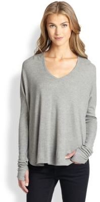 Feel The Piece Robin Slouched Oversized Thermal Tee