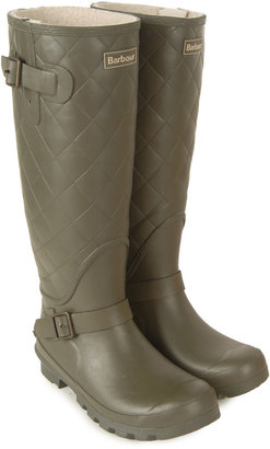 Barbour Chase Quilt Effect Biker Style Wellies