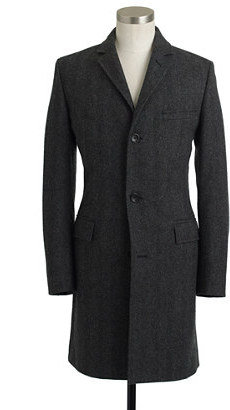Ludlow topcoat in herringbone English wool with Thinsulate®