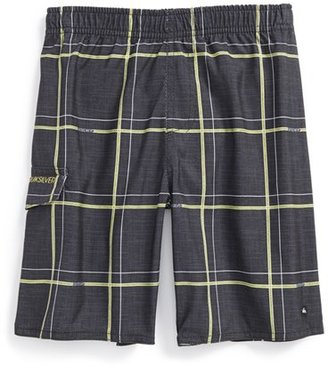 Quiksilver 'Electric Volley' Swim Trunks (Toddler Boys & Little Boys)