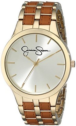 Jessica Simpson Women's JS053C Analog Display Quartz Gold Watch