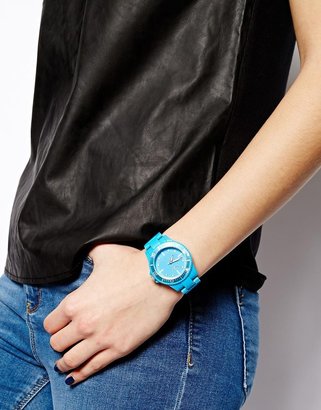 Oasis Blue Plastic Watch