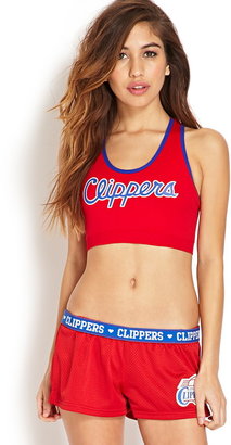 Forever 21 los angeles clippers sports bra