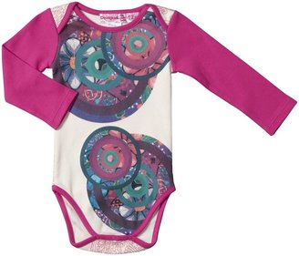 Desigual Knitted Bodysuit (Baby) - Fuchsia Rose-3 Months