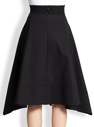 Donna Karan Seamed Full Skirt