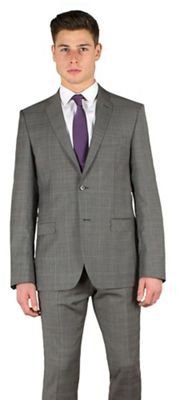 Jeff Banks Stvdio by Grey check 2 button slim fit suit jacket