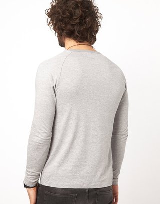 ASOS Long Sleeve T-Shirt With Raglan Sleeves