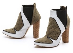 Ohne Titel Quilted High Booties