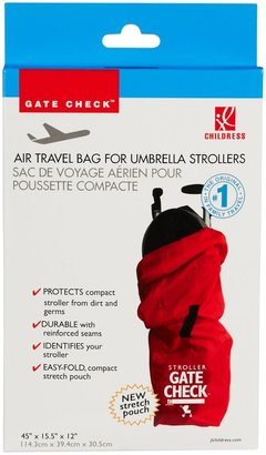 J L Childress Stroller Gate Check Bag - Red - One Size
