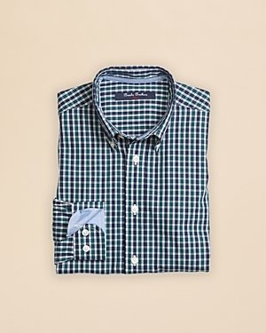 Brooks Brothers Boys' Mini Tartan Shirt - Sizes Xs-xl