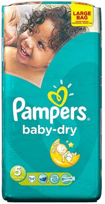 Pampers Baby Dry Large Pack Junior 54's