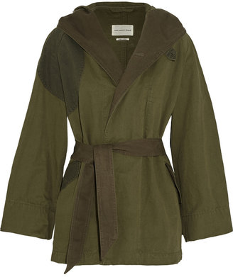 Etoile Isabel Marant Ellison oversized cotton and linen-blend coat