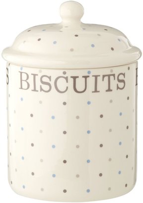 Linea Homespun Dotty Biscuit Jar