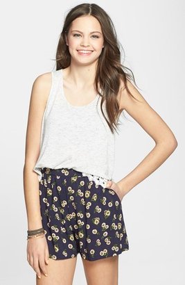 Lily White Woven Shorts