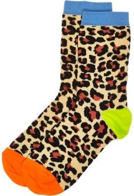 River Island Boys leopard print socks