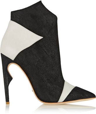Jerome C. Rousseau Lugosi brushed-suede ankle boots