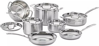 Cuisinart Multiclad Pro 12 Piece Stainless Steel Cookware Set