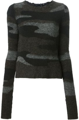 Etoile Isabel Marant camouflage knit sweater