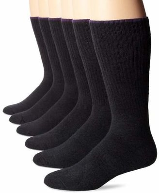 Ecco Men's 6 Pack Comfy Twisted Yarn Sock