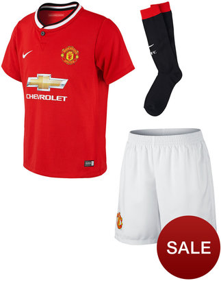 Nike Manchester United Little Boys Home Kit