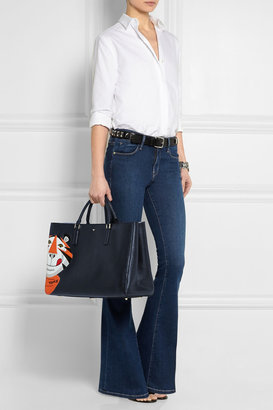 Anya Hindmarch Ebury Maxi Frosties leather tote