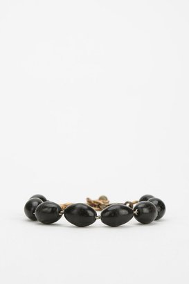 Urban Outfitters Urban Renewal Lux Revival Antique Wooden Bead Bracelet