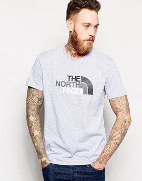The North Face T-Shirt with Easy Logo - grey