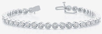 Fine Jewelry 1/2 CT. T.W. Diamond Sterling Silver Bracelet