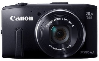 Canon Powershot SX280 (12MP, 20x Optical Zoom, 3 inch LCD) Compact  Digital Camera - Black