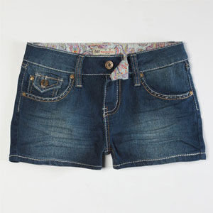 YMI Jeanswear Flap Pocket Girls Denim Shorts