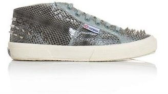 Superga GILES X 2754 Watersnake studded high-top trainers