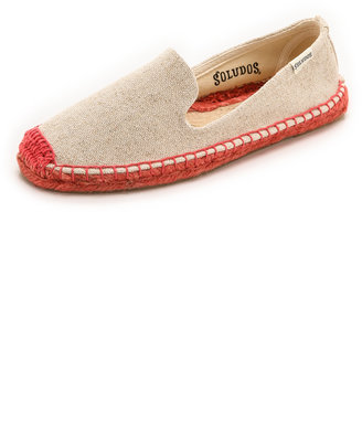 Soludos Contrast Sole Smoking Slippers