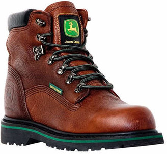 John Deere Men's Boots 6" Waterproof Lace-Ups 6283" - Dark Brown Boots