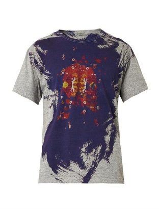 Yohji Yamamoto Y'S BY Skull-print jersey T-shirt