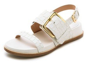 Sigerson Morrison Solar Two Band Buckle Sandals