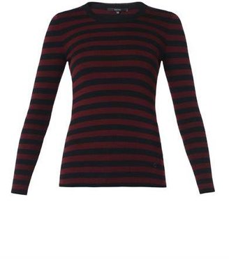 Gucci Striped ribbed-knit sweater