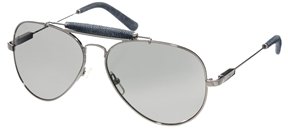 Calvin Klein Jeans Aviator Sunglasses - Silver