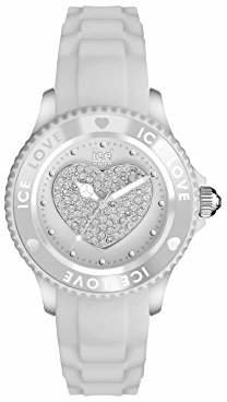 Ice Watch Ice-Watch Women's Love LO.WE.S.S.10 Silicone Quartz Watch with Dial