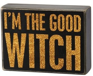PRIMITIVES BY KATHY 'I'm the Good Witch' Box Sign