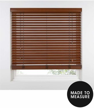 Made To Measure 35 Mm Wooden Venetian Blinds - Chestnut