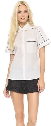 ICB Short Sleeve Button Down