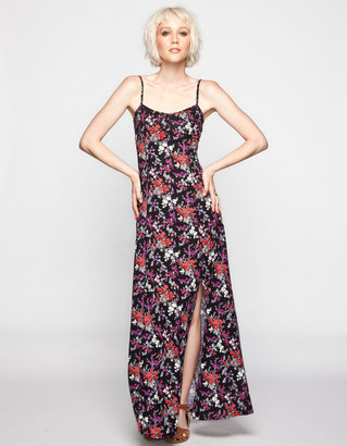 Full Tilt Floral Print Maxi Slip Dress