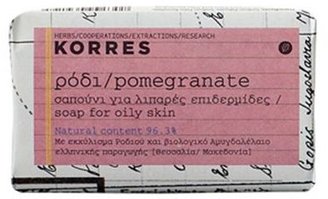 Korres Pomegranate Face Soap for Oily Skin