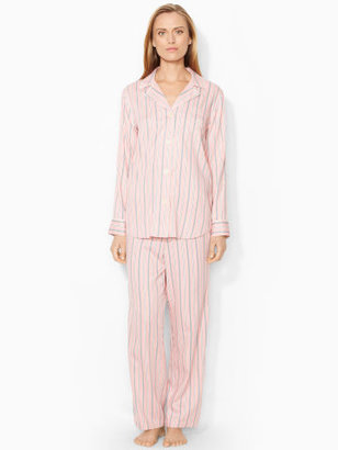 Ralph Lauren Striped Cotton Pajama Set