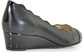 French Sole Miles - Scalloped Wedge